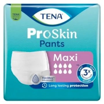 TENA PROSKIN PANTS 10 PANNOLONI MAXI TAGLIA XL 120-160cm