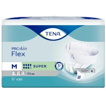 Tena Pannolone Proskin Flex Super Taglia M 30 Pezzi