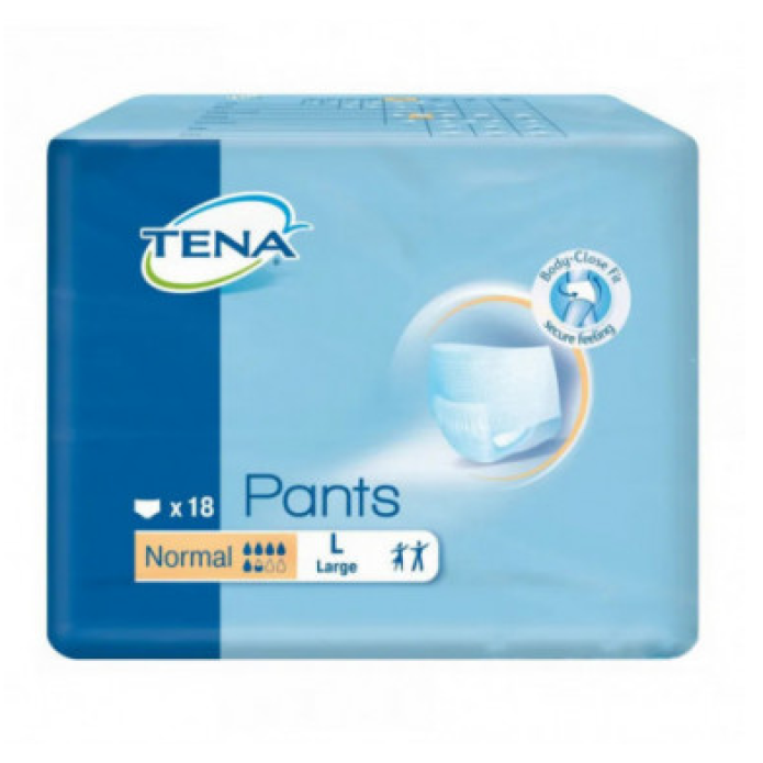 TENA PANTS Normal Pannoloni Taglia L 18 pezzi