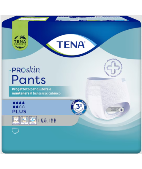 TENA PANTS PLUS TAGLIA L 8PZ MUTANDINA ASSORBENTE 