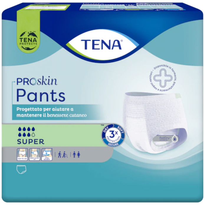 TENA PANTS SUPER M 10PZ