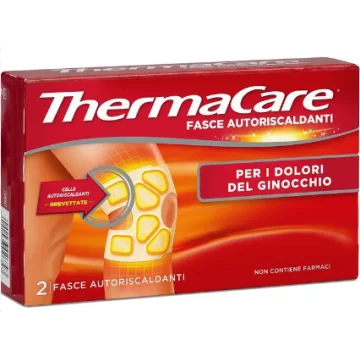 THERMACARE 2 Fasce Dolori GInocchio