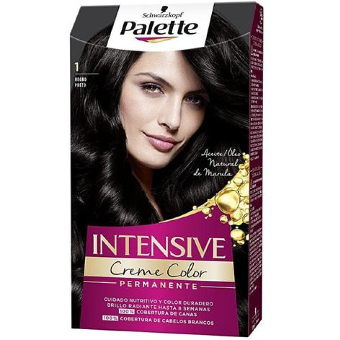 SCHWARZKOPF PALETTE INTENSIVE TINTA PER CAPELLI NUMERO 1,0 NERO