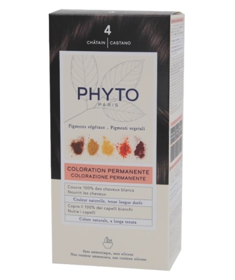 PHYTO COLOR TINTA PER CAPELLI NUMERO 4 CASTANO