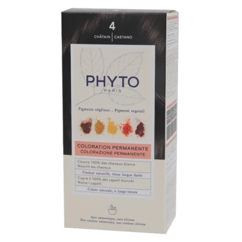 PHYTO COLOR TINTA PER CAPELLI NUMERO 4 CASTANO