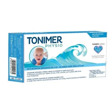 Tonimer Physio Soluzione Isotonica a base di cloruro di sodio 60 flaconcini monodose