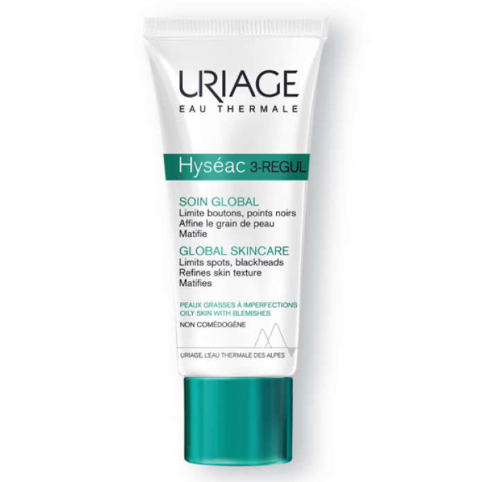 Uriage Hyséac 3-Regul 40 ml - Trattamento globale anti-imperfezioni viso per pelle mista