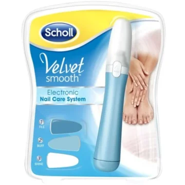 VELVET SMOOTH KIT ELECTRONIC NAIL CARE SYSTEM