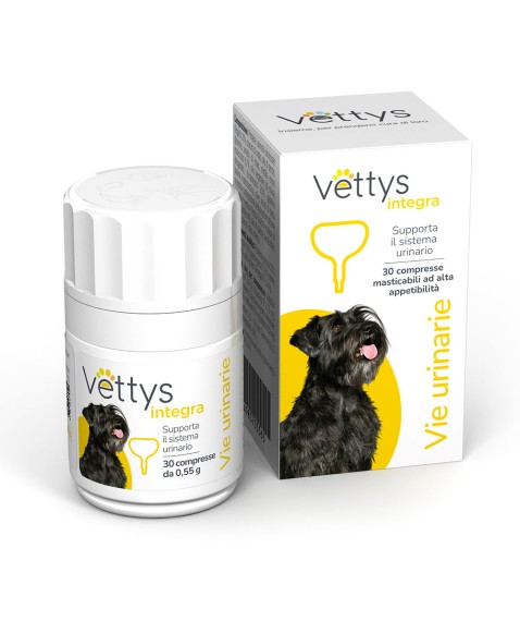 Vettys Integra Vie Urinarie Cane 30 Compresse da 0.55 g