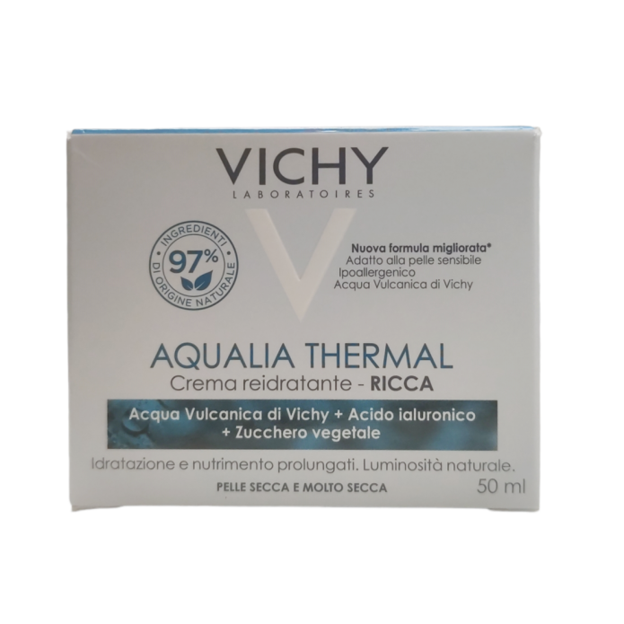 Vichy Aqualia Thermal Crema Reidratante Ricca Viso 50 ml