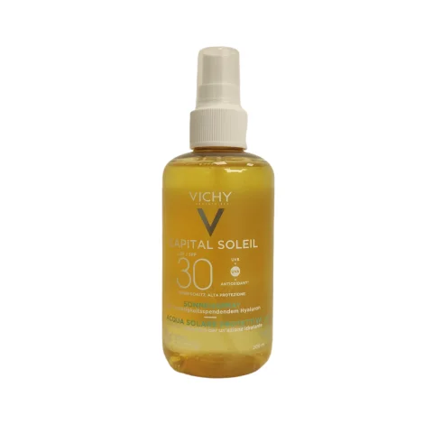 Vichy Capital Soleil Acqua Solare Protettiva Idratante Viso e Corpo SPF30 200 ml