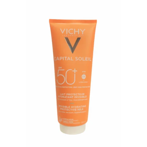 Vichy Capital Soleil Latte Protettivo Invisibile Idratante Viso e Corpo SPF50+ 300 ml