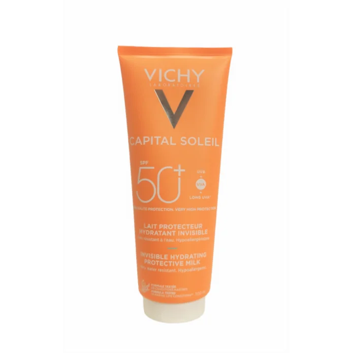 Vichy Capital Soleil Latte Protettivo Invisibile Idratante Viso e Corpo SPF50+ 300 ml