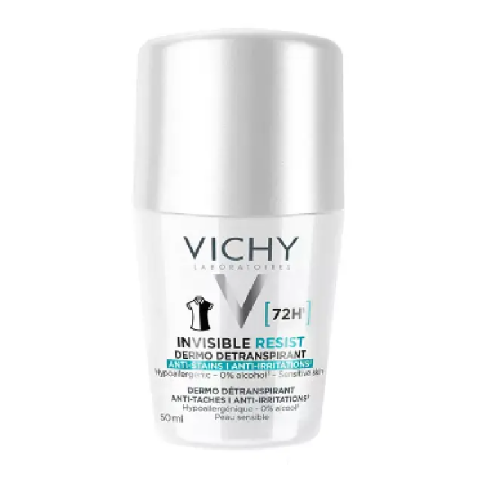 Vichy Deo Roll-On 72H Invisible Resist Anti-Traspirante 50 ml