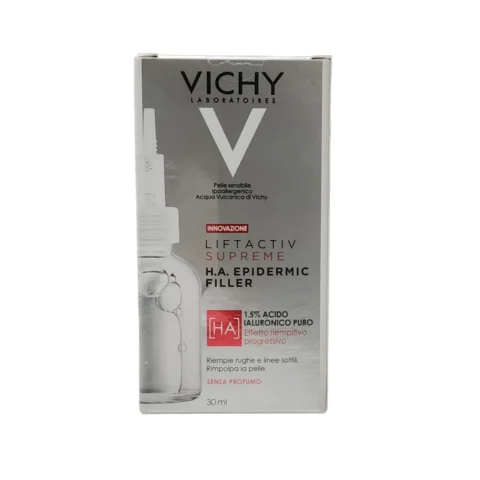Vichy Liftactiv Supreme H.A. Epidermic Filler Siero Viso e Contorno Occhi Anti-Rughe 30 ml