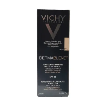 Vichy Dermablend Fondotinta Correttore Fluido 16H nr 25 Nude SPF35 30 ml