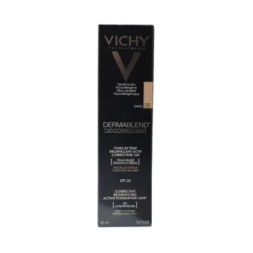Vichy Dermablend [3D Correction] Fondotinta Correttore Pelle Grassa 16H nr 35 Sand SPF25 30 ml