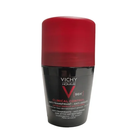 Vichy Homme Deodorante Roll-On Clinical Control 96H Uomo 50 ml