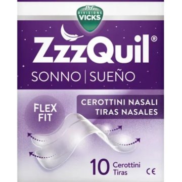 ZZZQUIL Nasal Strips 10 cerotti nasali