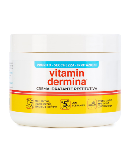 Vitamindermina Crema idratante restitutiva 400ml