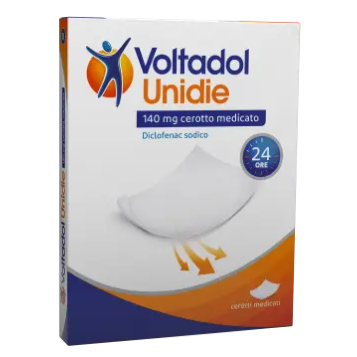 VOLTADOL UNIDIE 10 CEROTTI MEDICALI 140 mg