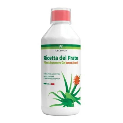 Vonderweid Ricetta del Frate Aloe Arborescens Gel Senza Alcool 500ml