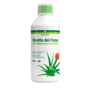 Vonderweid Ricetta del Frate Aloe Arborescens Gel e Miele 500ml