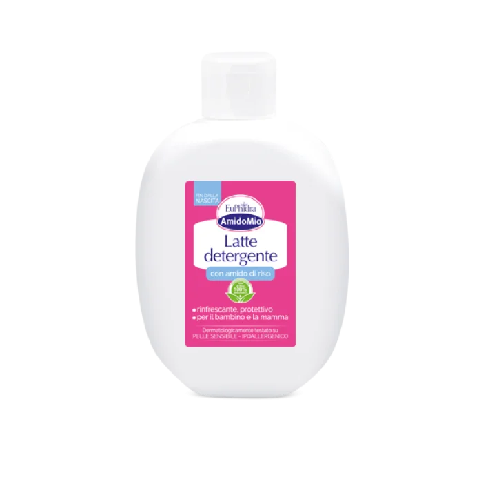 Euphidra Amidomio Latte Detergente 200ml - Per una detersione senza risciacquo