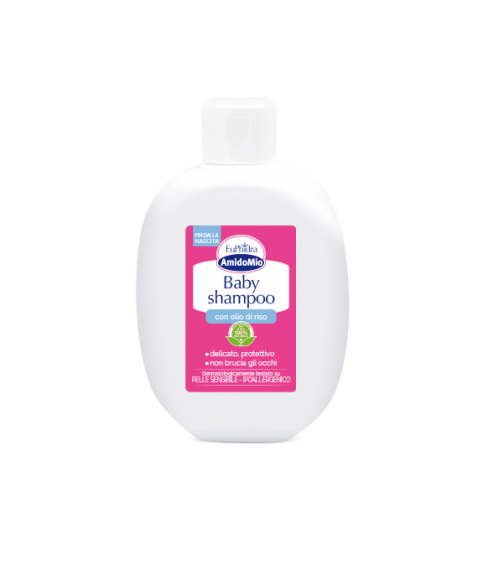 Euphidra Amidomio Baby Shampoo 200ml - Per bambini e lavaggi frequenti