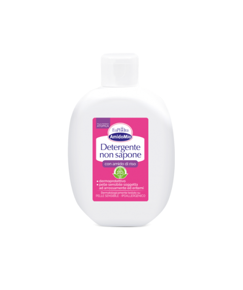 Euphidra Amidomio Detergente Non Sapone 200ml - Per bambini, anziani, pelli iper-reattive ai normali detergenti