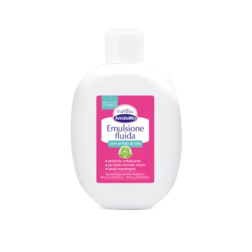 Euphidra Amidomio Emulsione Fluida 200ml - Mantiene il grado naturale di idratazione