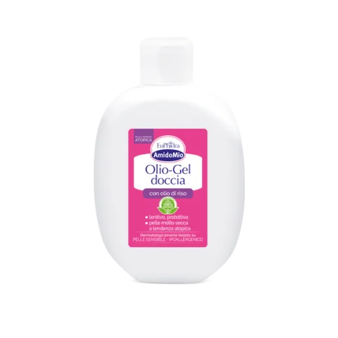 Euphidra Amidomio Olio Gel Doccia 200ml - Detergente Fisiologico Senz'Acqua