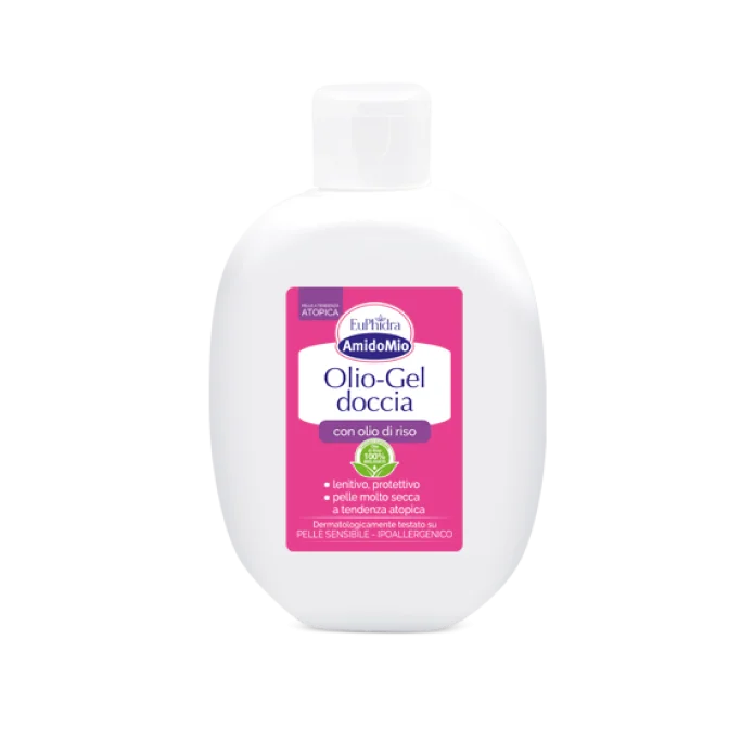 Euphidra Amidomio Olio Gel Doccia 200ml - Detergente Fisiologico Senz'Acqua