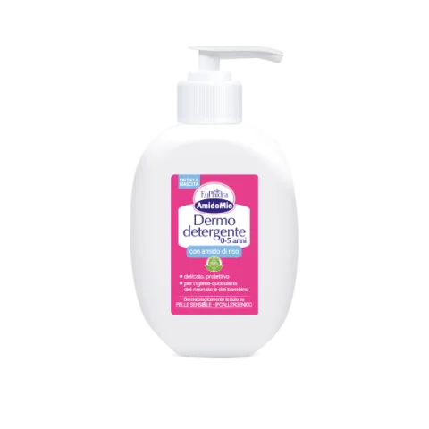 Euphidra Amidomio Dermo Detergente 0-5 Anni 400ml - Per la detersione quotidiana Euphidra Amidomio Dermo Detergente 0-5 Anni 400ml - Per la detersione quotidiana