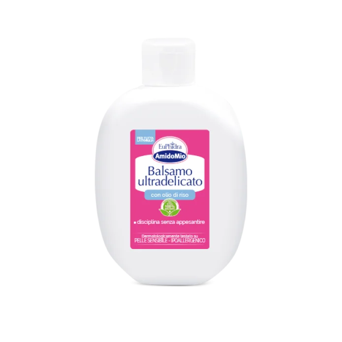 Euphidra Amidomio Balsamo Ultradelicato 200ml - Dopo Shampoo per tutta la famiglia