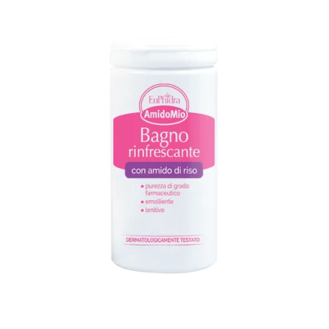 Euphidra Amidomio Bagno Rinfrescante 125g - Per pelli molto secche, delicate, arrossate