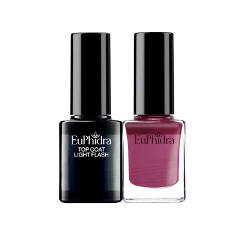 Euphidra Smalto Semipermanente + Top Coat Light Flash SP02 Euphidra Smalto Semipermanente + Top Coat Light Flash SP02