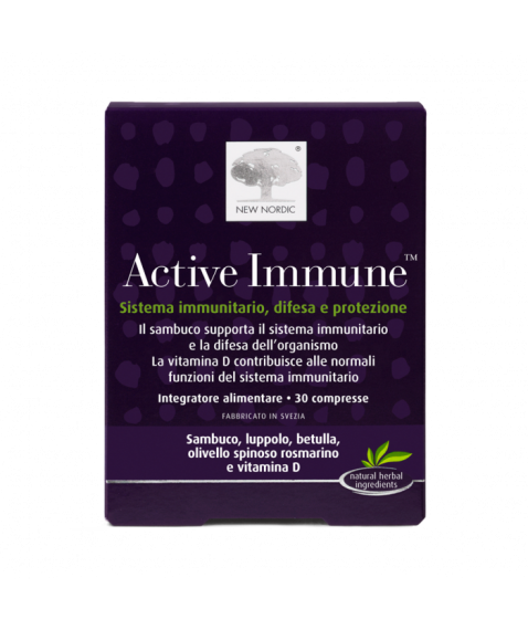 Active Immune 30 Compresse - Integratore alimentare che rinforza il sistema immunitario