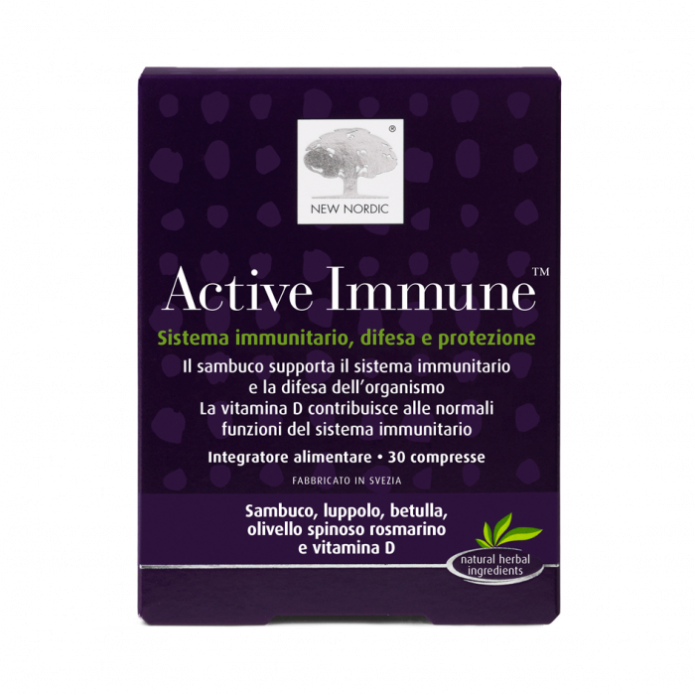 Active Immune 30 Compresse - Integratore alimentare che rinforza il sistema immunitario
