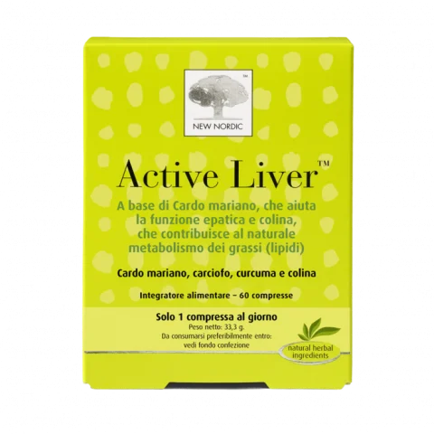 Active Liver 60 Compresse - Integratore per la normale funzione epatica