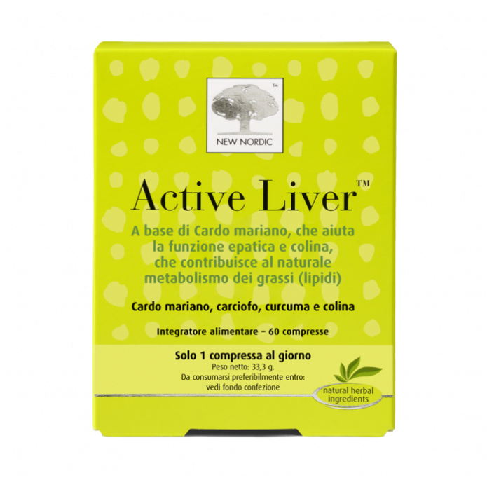 Active Liver 60 Compresse - Integratore per la normale funzione epatica