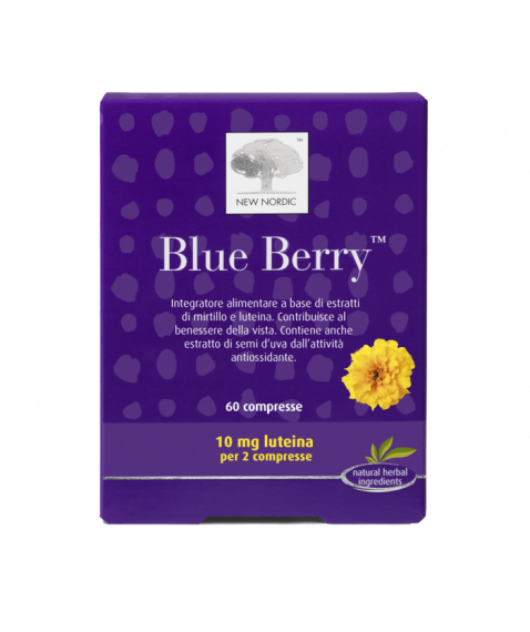 Blue Berry 60 Compresse - Integratore alimentare che contribuisce al benessere della vista