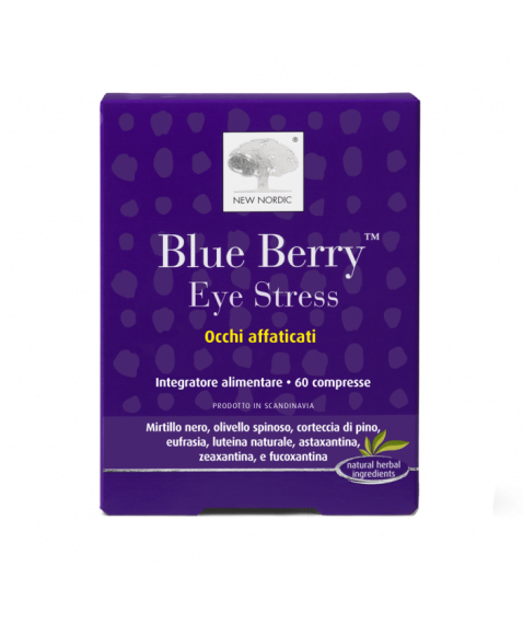 Blue Berry™ Eye Stress 60 Tavolette - Integratore che contrasta occhi stanchi e affaticati