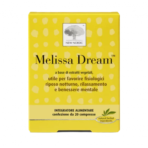 Melissa Dream 60 Compresse - Integratore alimentare per migliorare la qualit&agrave; del sonno