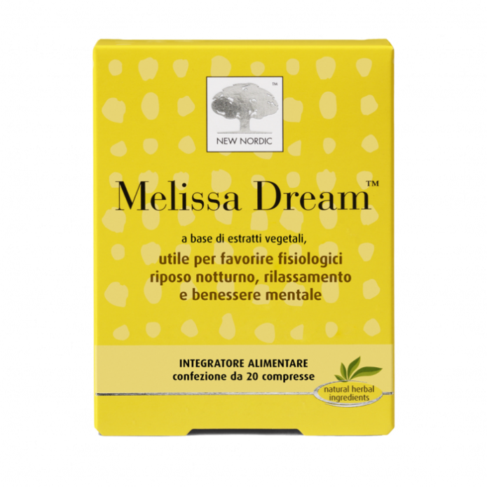 Melissa Dream 60 Compresse - Integratore alimentare per migliorare la qualità del sonno