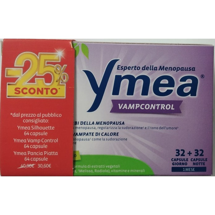 Ymea Vamp Control 64 capsule confezione promo -25%