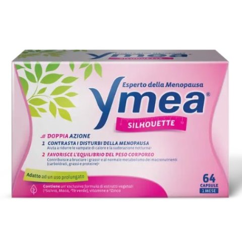 Ymea Silhouette Nuova Formula 64 Capsule - Favorisce l’equilibrio del peso corporeo