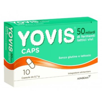 Yovis Caps 10 Capsule - Integratore alimentare di fermenti lattici vivi