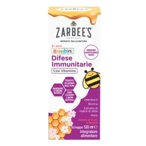 ZARBEE'S Sciroppo Bambini 3+ Anni DIFESE IMMUNITARIE 120ML