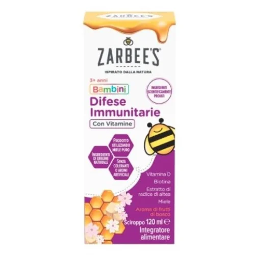 ZARBEE'S Sciroppo Bambini 3+ Anni DIFESE IMMUNITARIE 120ML